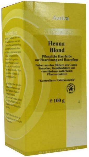 Henna Blond Pulver