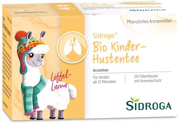 Sidroga Bio Kinder Hustentee 20 Filterbeutel