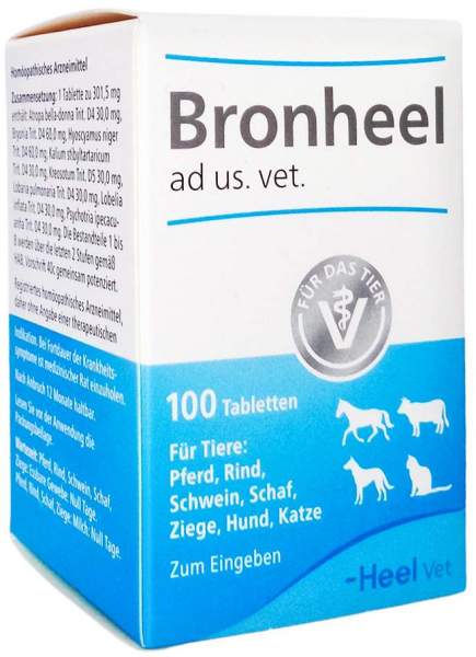 Bronheel Ad Us Vet 100 Tabletten