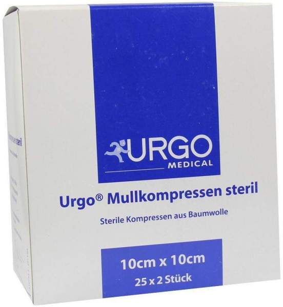 Urgo Mullkompressen 10x10cm Steril