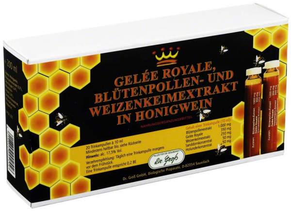 Gelee Royale Blütenpollen + Weizenkeimextrakt