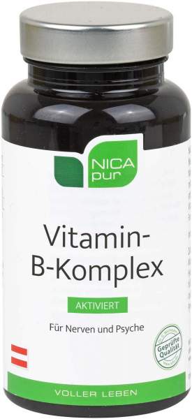Nicapur Vitamin B Komplex Aktiviert 60 Kapseln