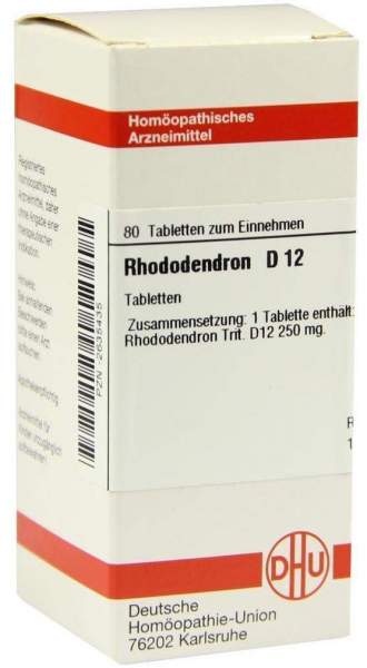 Dhu Rhododendron D12 Tabletten