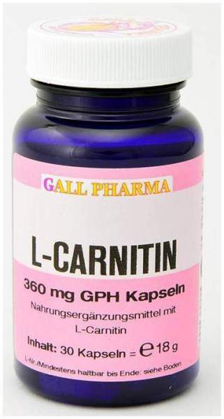 L Carnitin 360 mg 60 Kapseln