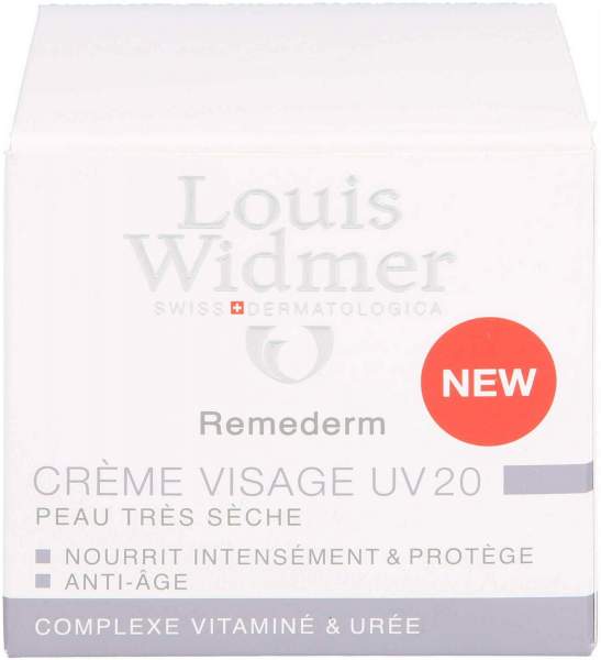 Widmer Remederm Gesichtscreme UV 20 leicht parfümiert 50ml