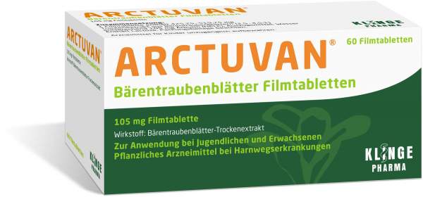 Arctuvan Bärentraubenblätter 60 Tabletten