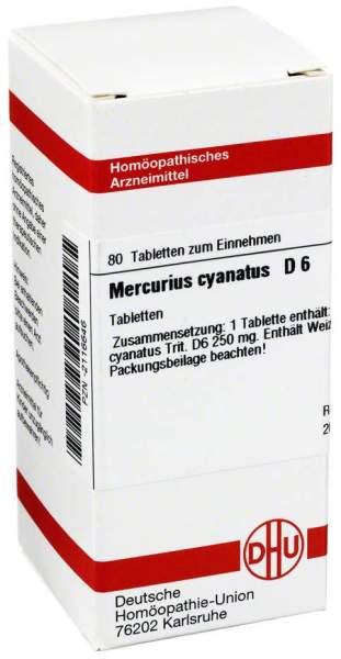Mercurius Cyanatus D 6 Tabletten