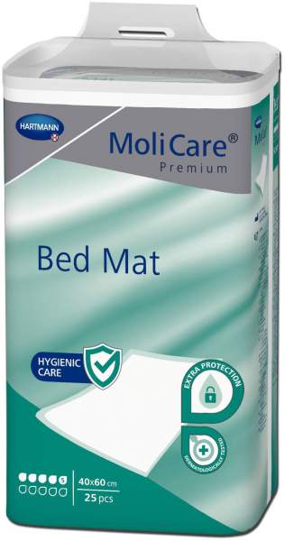 Molicare Premium Bed Mat 5 Tropfen 40 X 60 cm 30 Stk