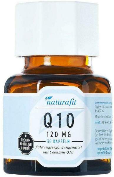 Naturafit Q10 120 mg Kapseln 30 Stück