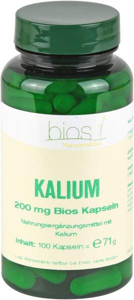 Kalium 200 mg Bios Kapseln