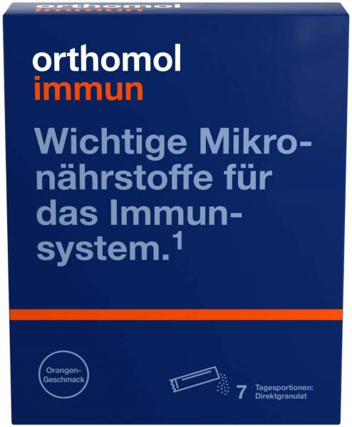 Orthomol Immun Direktgranulat Orange 7 Stück
