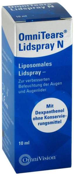Omnitears Lidspray N 10 ml Spray