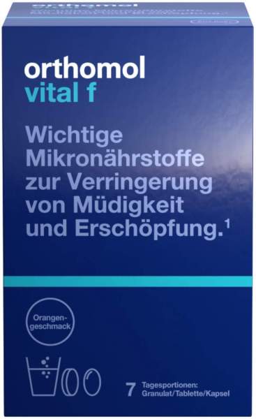 Orthomol Vital F 7 Tagesportionen Granulat - Kapseln Kombipack