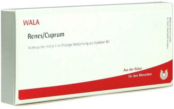Wala Renes Cuprum 10 X 1 ml Ampullen