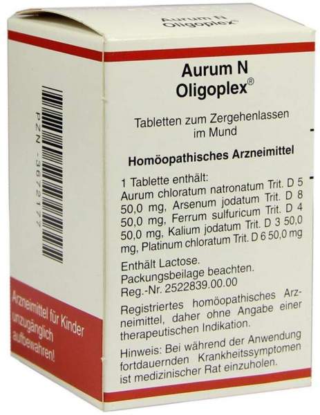 Aurum N Oligoplex Tabletten