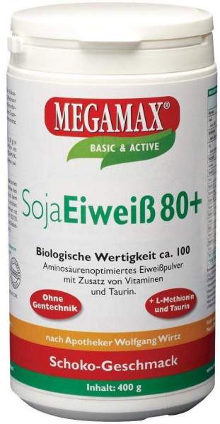 Soja Eiweiß 80+methionin Schoko Pulver