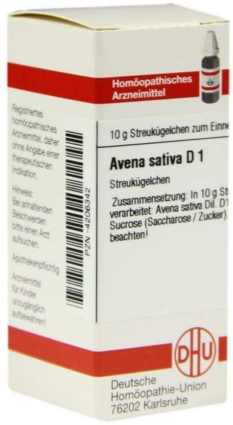 DHU Avena sativa D1 Globuli 10 g