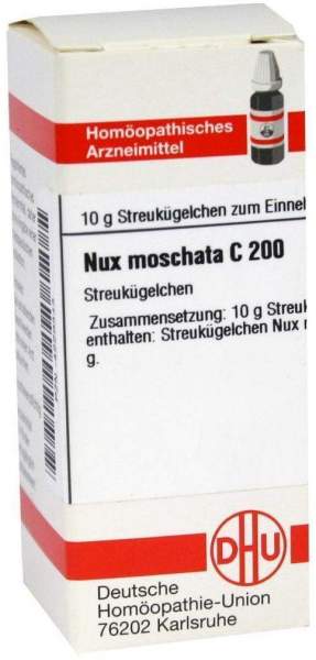 Nux Moschata C 200 Globuli