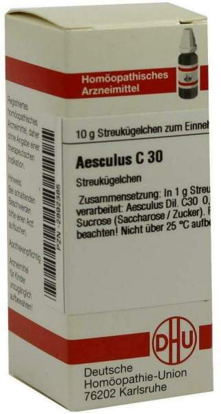 Dhu Aesculus C30 10 G Globuli