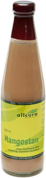 Mangostan Wildwuchs Reines Fruchtmark 100% Saft 500ml