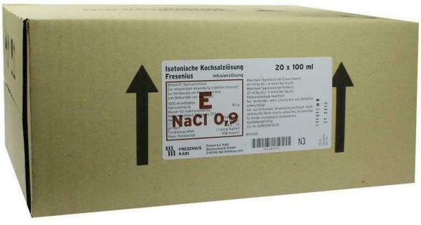 Isotonische Kochsalzlösung 0,9 % Fresenius Infusionslösung 20 X...