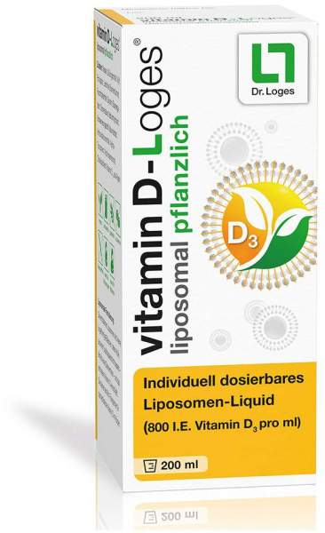 Vitamin D-Loges Liposomal Pflanzlich 200 ml Flüssigkeit