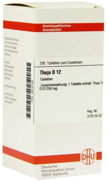 Thuja D 12 200 Tabletten
