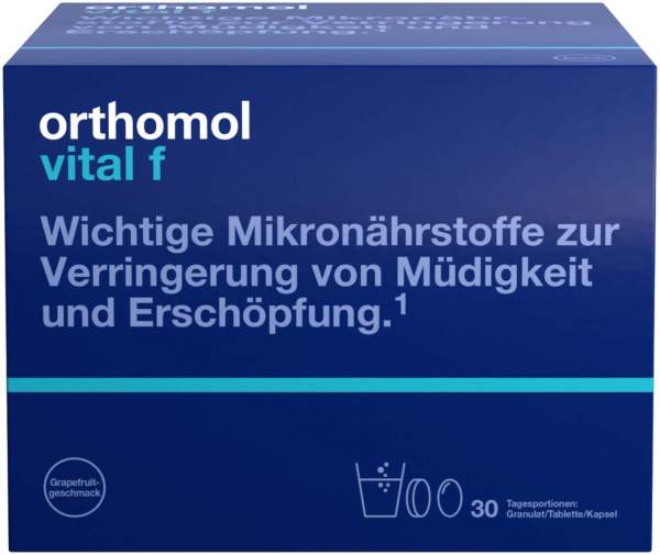 Orthomol Vital F Grapefruit Granulat 30 Beutel