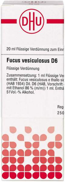 Fucus Vesiculosus D 6 Dilution 20 ml