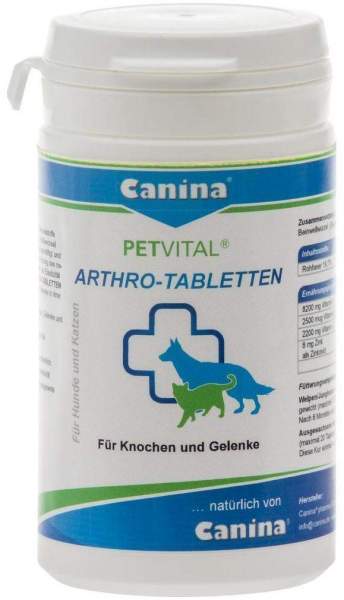 Petvital Arthro Tabs Vet 60 Tabletten