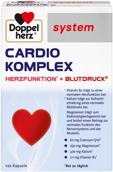 Doppelherz system Cardio Komplex 120 Kapseln