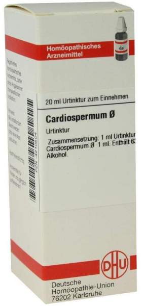 DHU Cardiospermum Urtinktur 20 ml Dilution