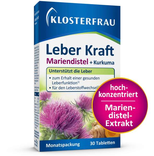 Klosterfrau Leber Kraft Tabletten 30 Stück