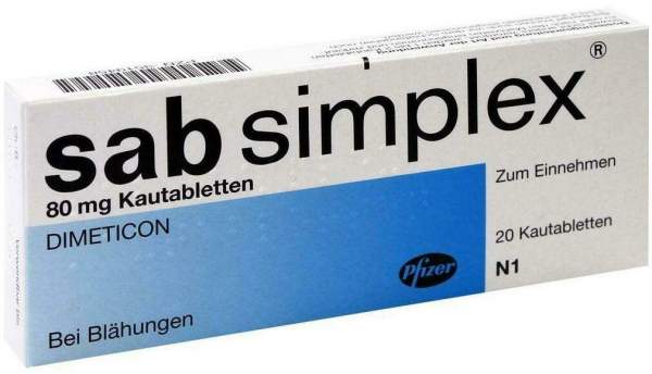 Sab Simplex 20 Kautabletten