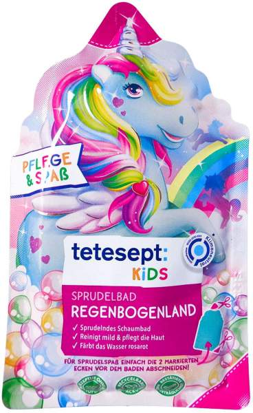 Tetesept Kids Sprudelbad Regenbogenland 40 G
