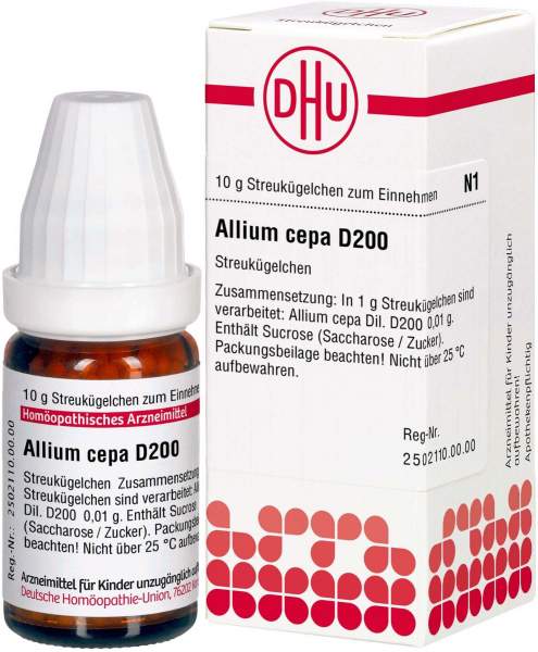 Allium Cepa D 200 Globuli