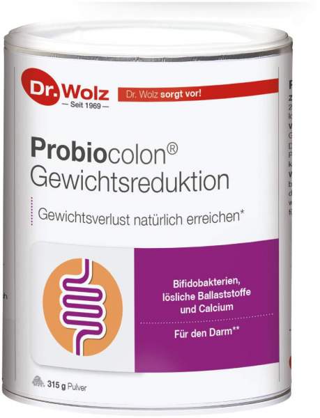 Probiocolon Gewichtsreduktion Dr.Wolz 315 G Pulver