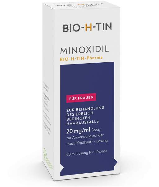 Minoxidil Bio-H-Tin Pharma 20 mg Pro ml Für Frauen 60ml