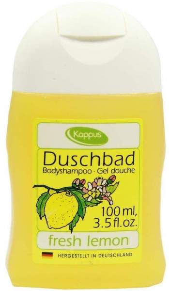 Kappus Fresh Lemon Duschbad 100 ml Duschgel
