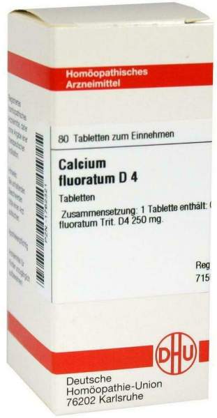 Dhu Calcium Fluoratum D4 80 Tabletten