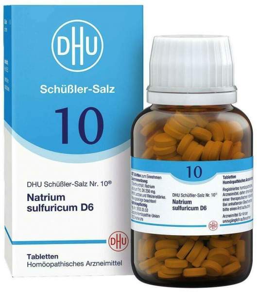 DHU Schüßler-Salz Nr. 10 Natrium sulfuricum D6 420 Tabletten