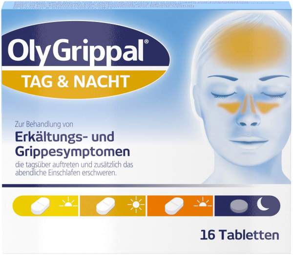 OlyGrippal Tag &amp; Nacht 16 Tabletten