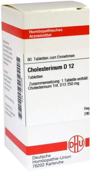 Dhu Cholesterinum D12 Tabletten 80 Tabletten