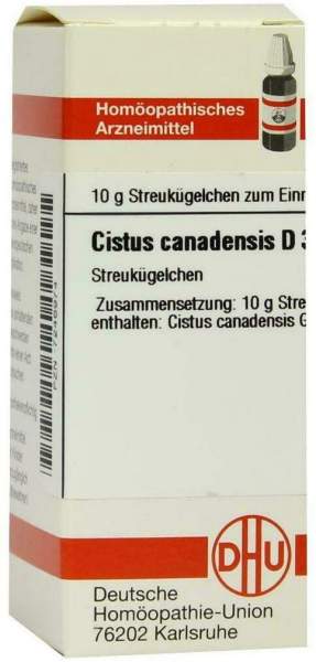 Dhu Cistus Canadensis D30 Globuli