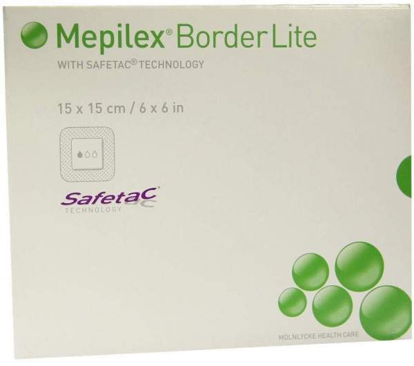 Mepilex Border Lite Verband 15x15cm Steril