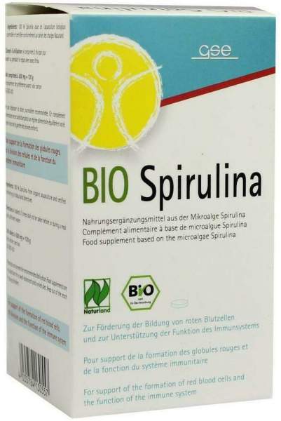 Spirulina 500 mg Bio Naturland Tabletten 240 Tabletten