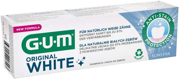 Gum Original White Zahnpasta 75 ml