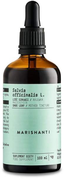 Salbei Extrakt Kräuter Tropfen alkoholfrei 100 ml