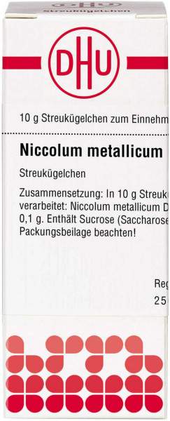 Dhu Niccolum Matallicum C30 Globuli 10 G