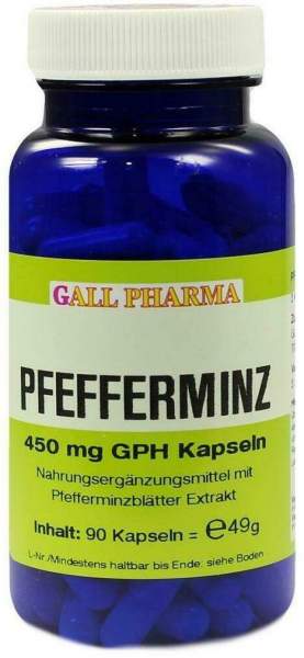 Pfefferminz 450 mg Gph Kapseln